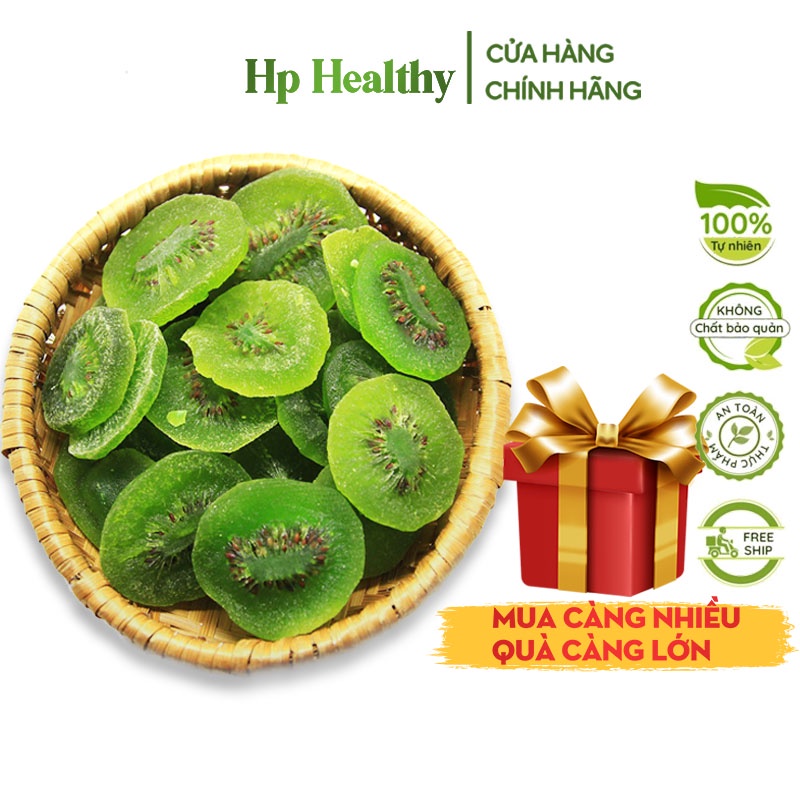 100G Kiwi Sấy Dẻo Loại Ngon Đặc Biệt Hp healthy hạt dinh dưỡng
