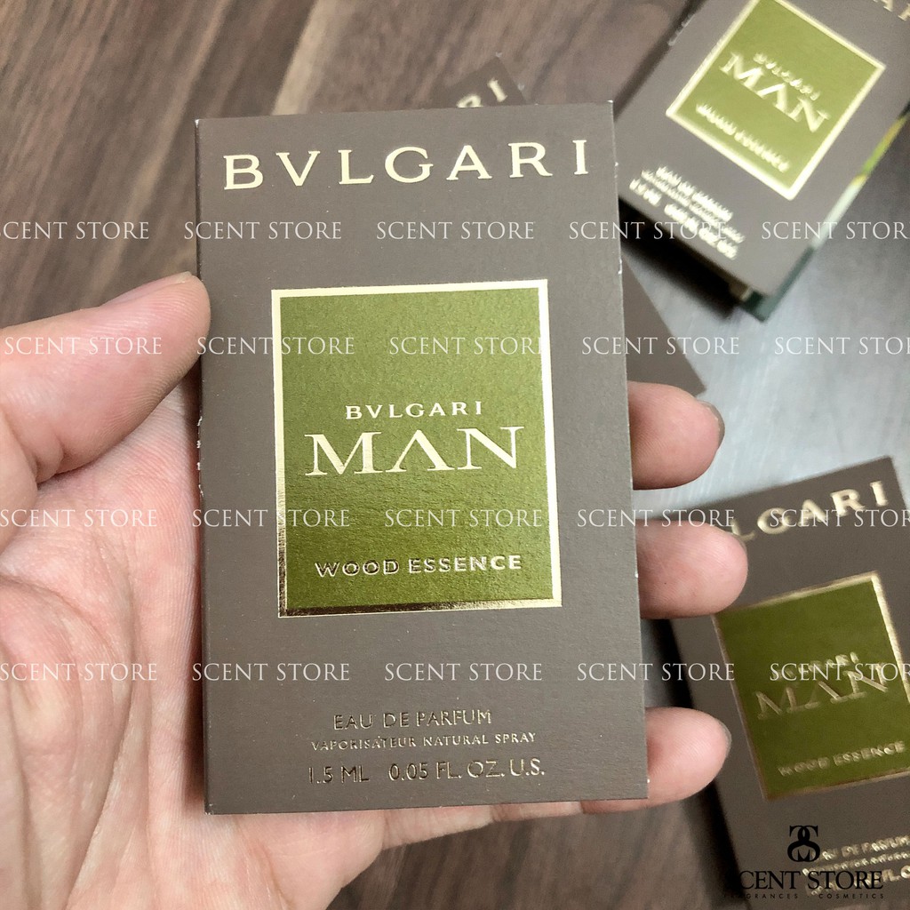 Scentstorevn - Vial chính hãng nước hoa BVLGari Man Wood Essence [1.5ml]