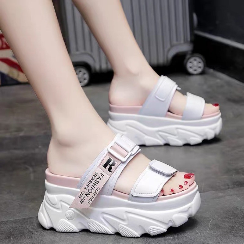 (Order) Dép sandal đế bánh mì cao 9cm ANDUSTORE [VIDEO+ẢNH THẬT SHOP CHỤP]