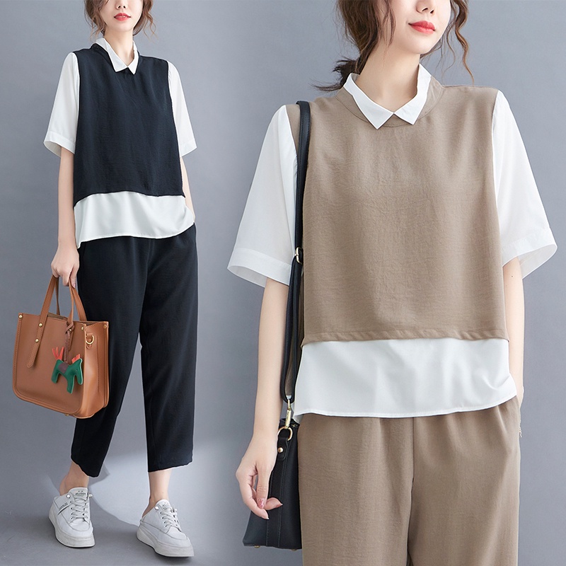 G27 Bộ đồ big size freesize thoải mái rộng rãi phong cách thời trang hè trẻ trung