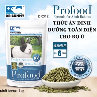 Thức ăn cho thỏ giàu chất xơ, tăng cường kháng thể - DR. Bunny
