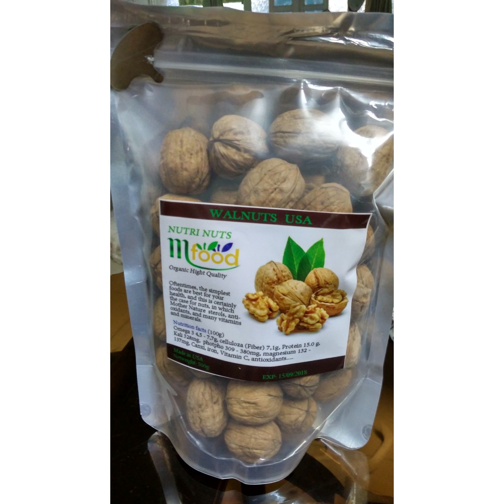 Hạt óc chó Mỹ Chandler vỏ mỏng 500g