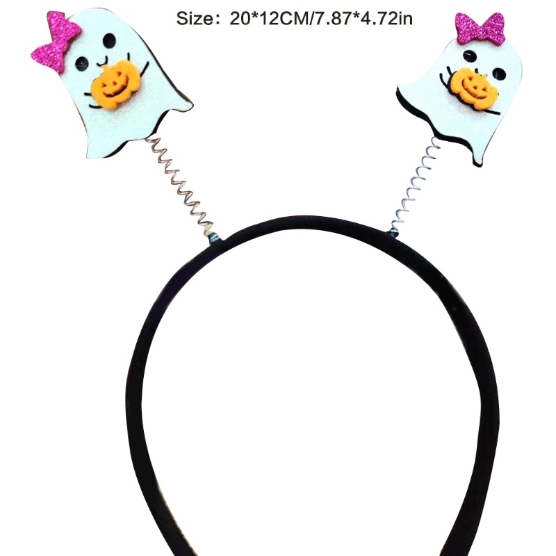 Băng Đô Hóa Trang Halloween Hình Nhện / Dơi Độc Đáo