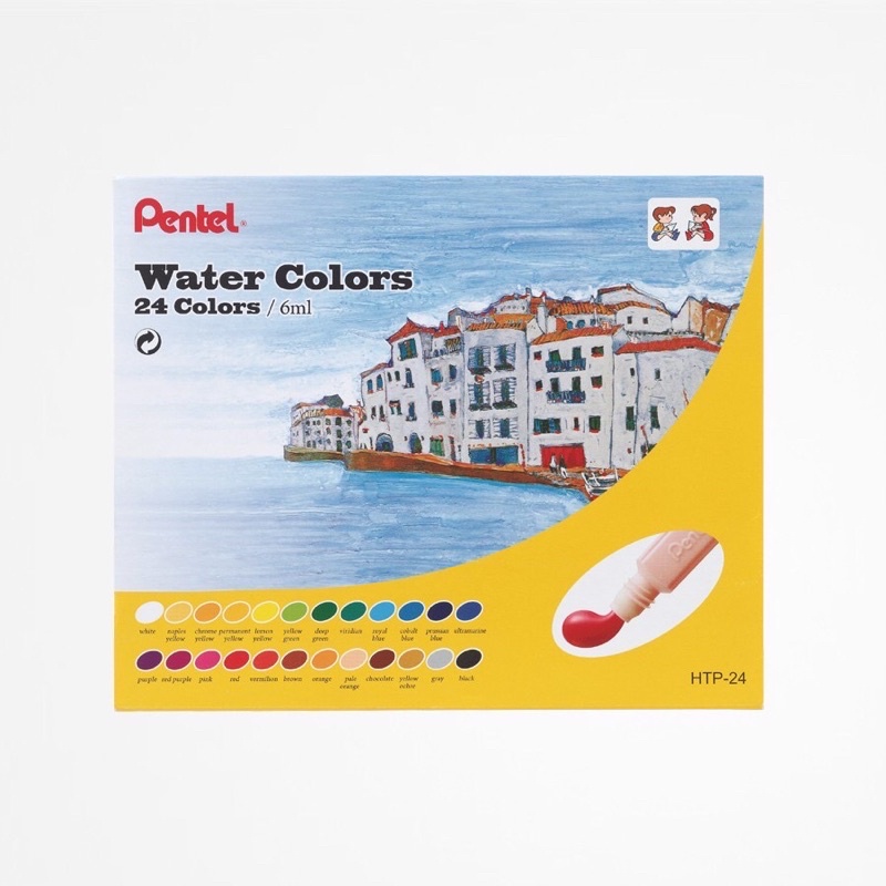 Màu nước pentel 12m;24m