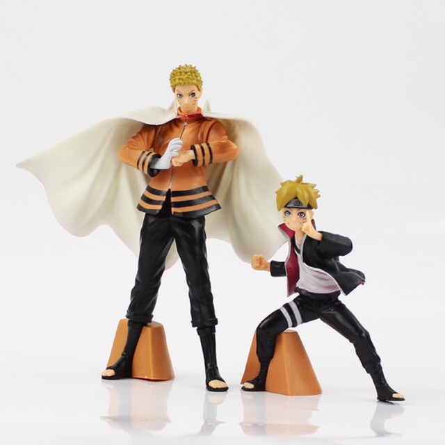 Có sẵn  Set 2 Mô Hình NARUTO + BORUTO  Ảnh thật sp