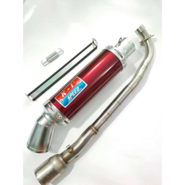 Pô K1 Speed full cổ bô độ Wave, Dream, Cub, sirius 50, ex50cc ...k1 speed