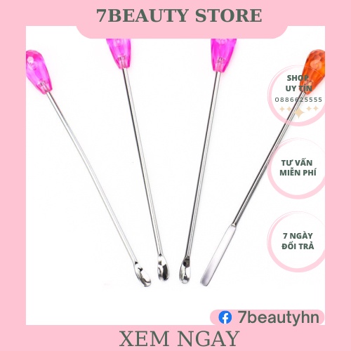 Thìa nhỏ Khuấy Mực Xăm - Que Mix Mực Phun Xăm