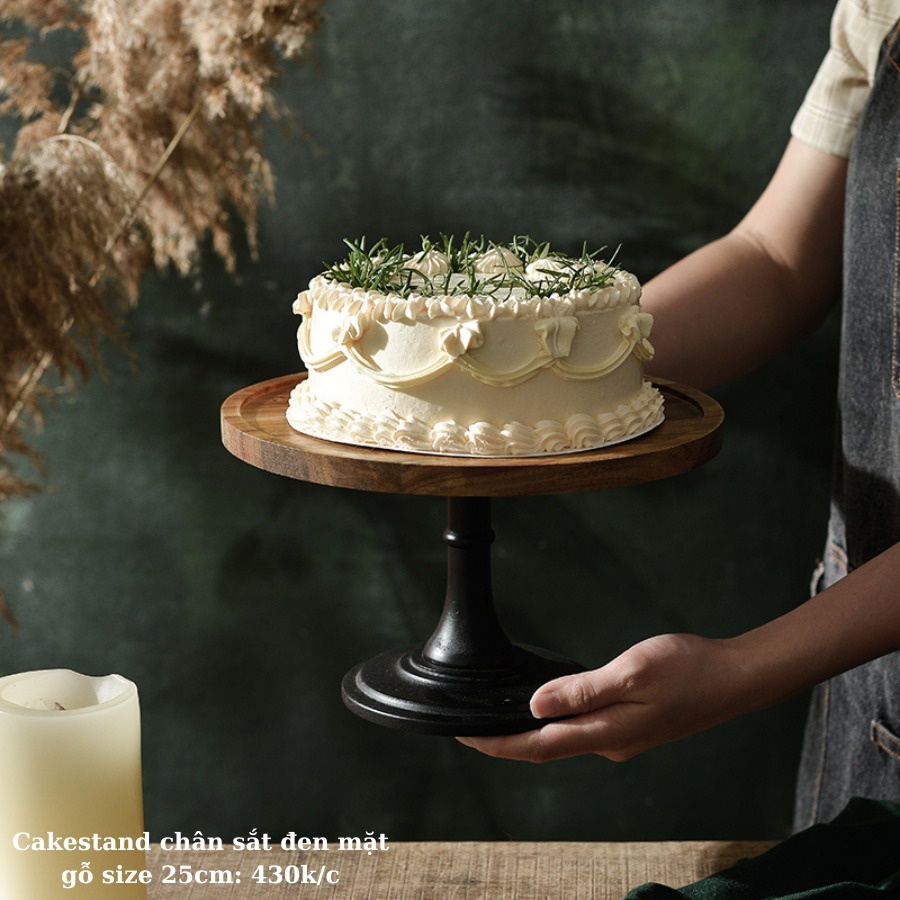 cakestand đẻ bánh chụp studio