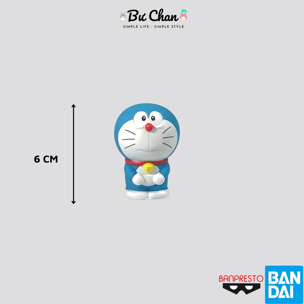 [BANPRESTO Chính hãng] Móc khóa - Mô hình &amp; Xe cót Doraemon Nobita Shin Bút Chì