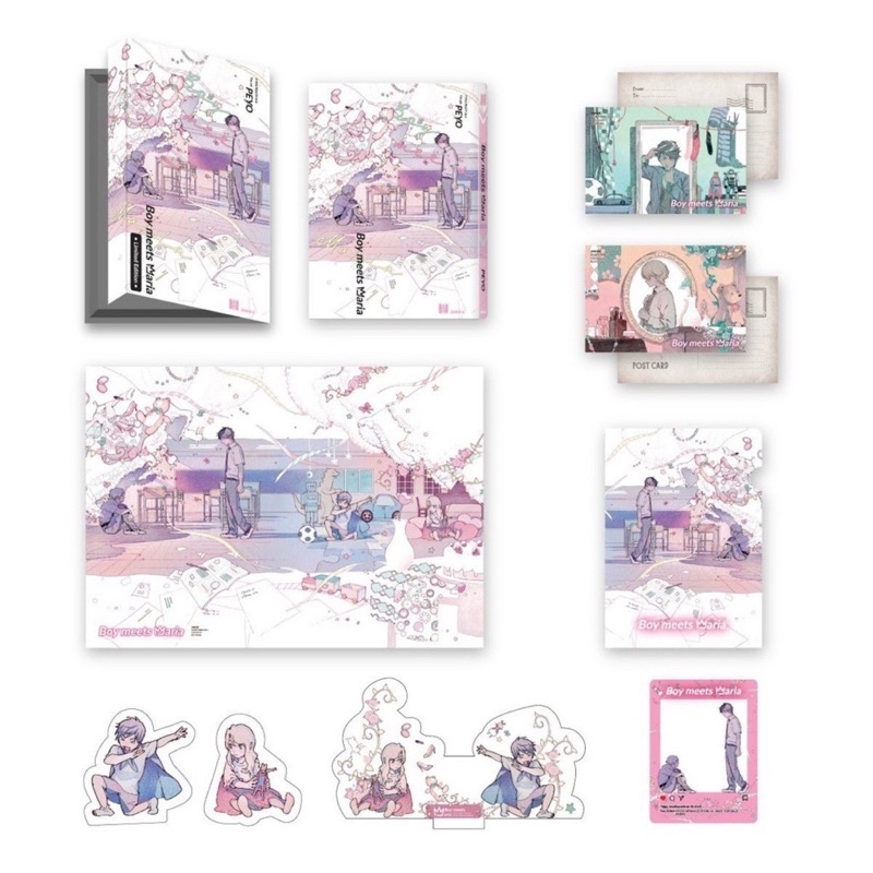(sẵn) Hộp quà boxset Boy Meets Maria (có poster)
