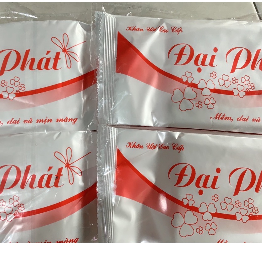 Combo 20 Khăn lạnh từng tờ loại dày khổ 15x20, khăn ướt quán ăn, khăn lạnh ăn tiệc.