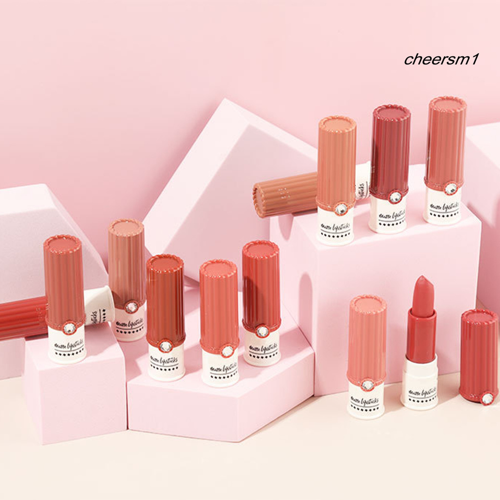 (Hàng Mới Về) Son Sáp Nhung Lì Dưỡng Ẩm Môi Chống Nước Lâu Trôi Cho Nữ | BigBuy360 - bigbuy360.vn