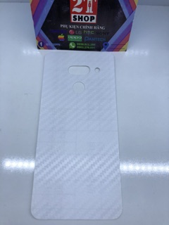 DÁN VÂN CARBON LG G8 THINQ (LG G8 MỸ BẢN 2 CAMERA)