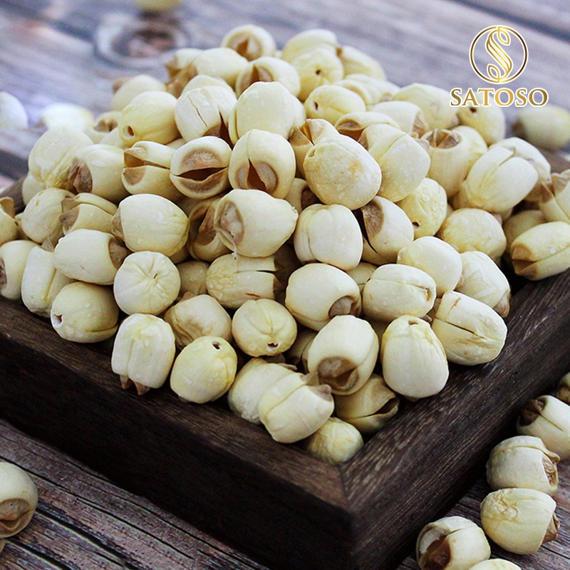 Hạt sen khô thượng hạng tốt cho sức khỏe giúp ngủ tốt SATOSO SA91