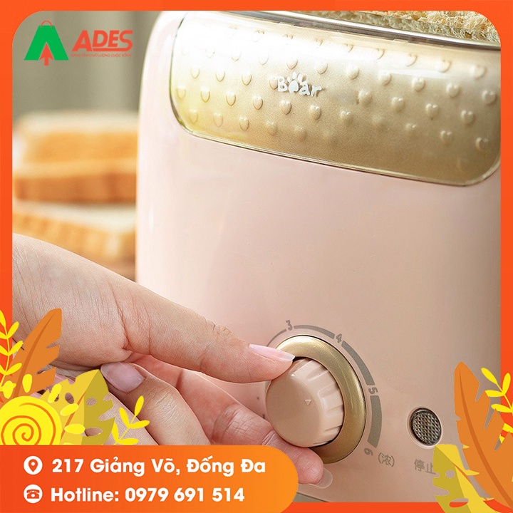 Máy Nướng Bánh Mì Bear DSL-601 - Bảo Hành Chính Hãng 18 Tháng - Làm Nóng Bánh Mì, Nướng Bánh - NEW 2021