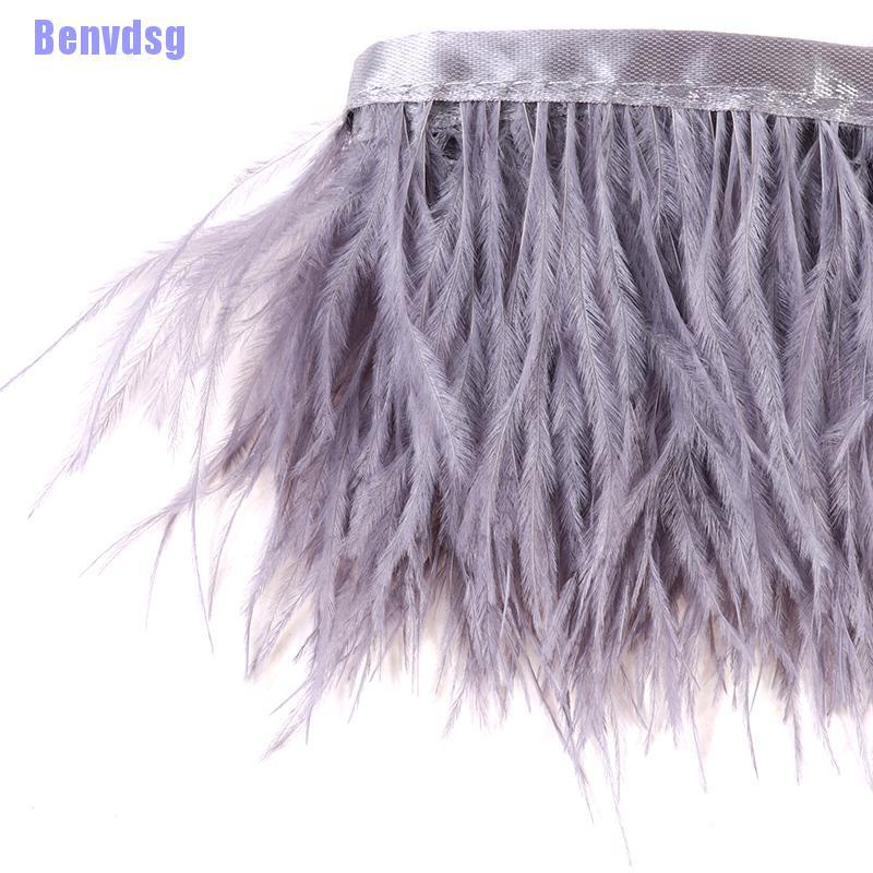 Dây Ruy Băng Lông Đà Điểu Rộng 8-10cm Đa Năng Trang Trí Đầm Cưới