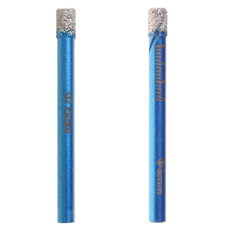 Mũi Khoan 6 8 10 12 14 16mm Phủ Kim Cương Chống Ăn Mòn Cho Gốm Sứ