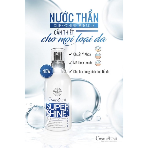 Nước Thần Căng Bóng Da CosmeHeal Super Shine Miracle