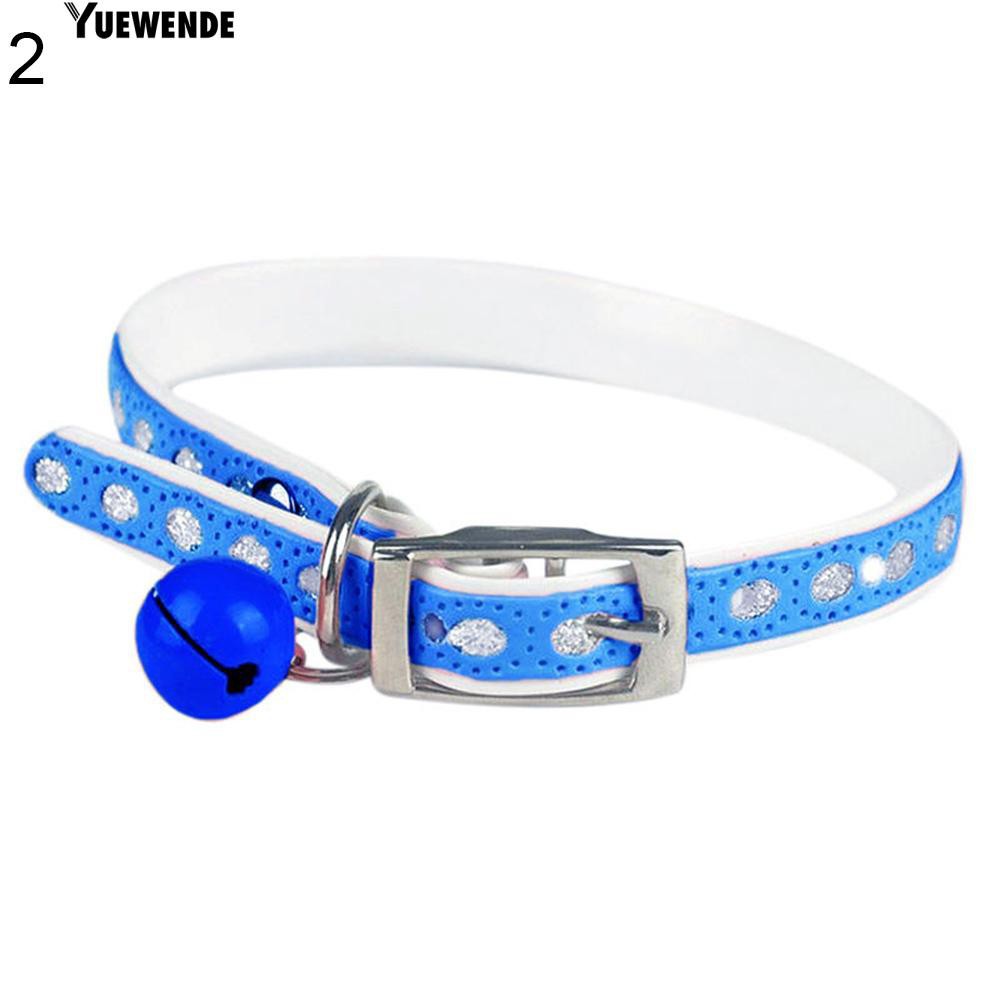 Vòng cổ da phối chuông cho thú cưng