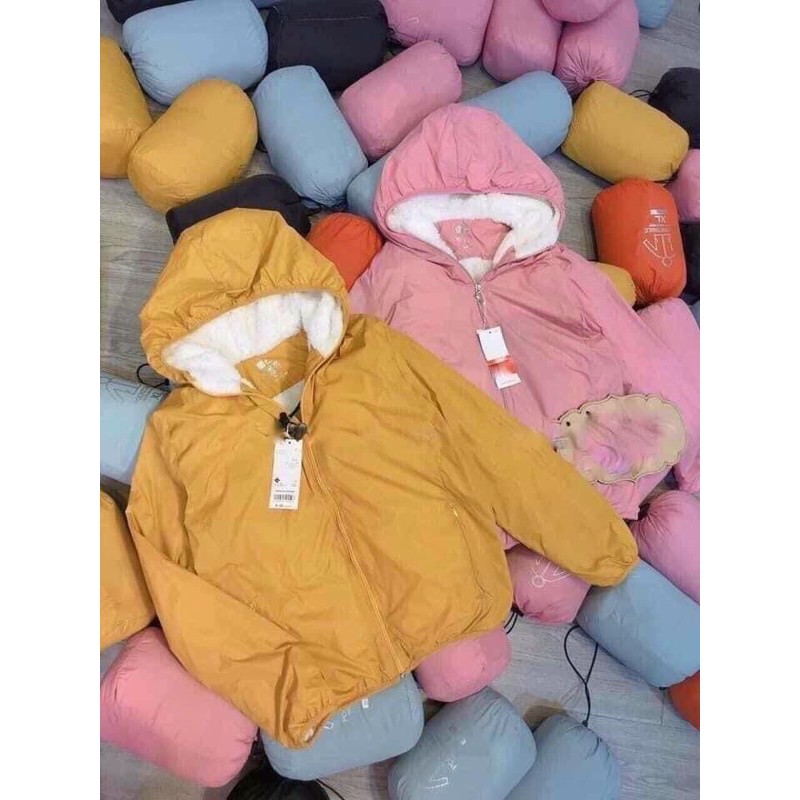 Áo khoác gió nữ lót lông chất đẹp siêu ấm | BigBuy360 - bigbuy360.vn