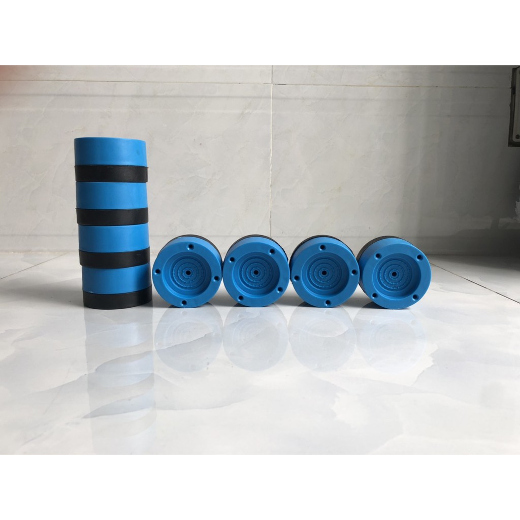 Bộ 4 Miếng Đệm Cao Su Cao Cấp Lót Chân Máy Giặt Chống Rung Chống Ồn