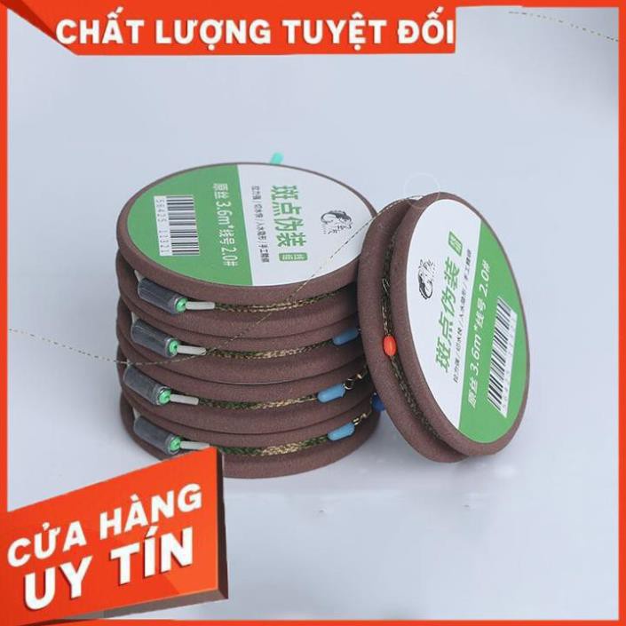 [ XẢ HÀNG ]Dây Trục Câu Đài Buộc Sẵn Cước Câu Cá Tàng Hình đủ kích thước 3m6 4m5 5m4 6m3 - Sanami Fishing