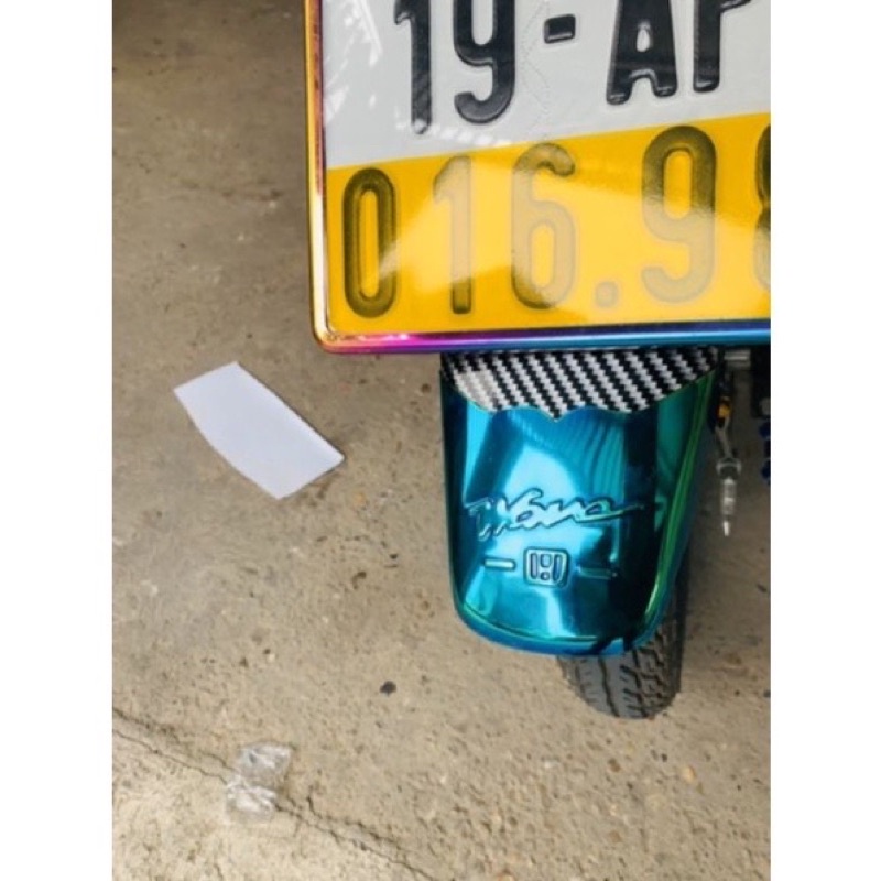 decal vàng dán biển số , dán pha xe