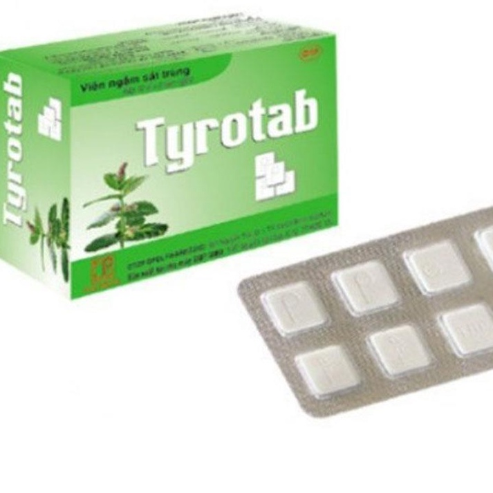 Viên ngậm sát trùng cổ họng TYROTAB - Đông Anh Pharmart