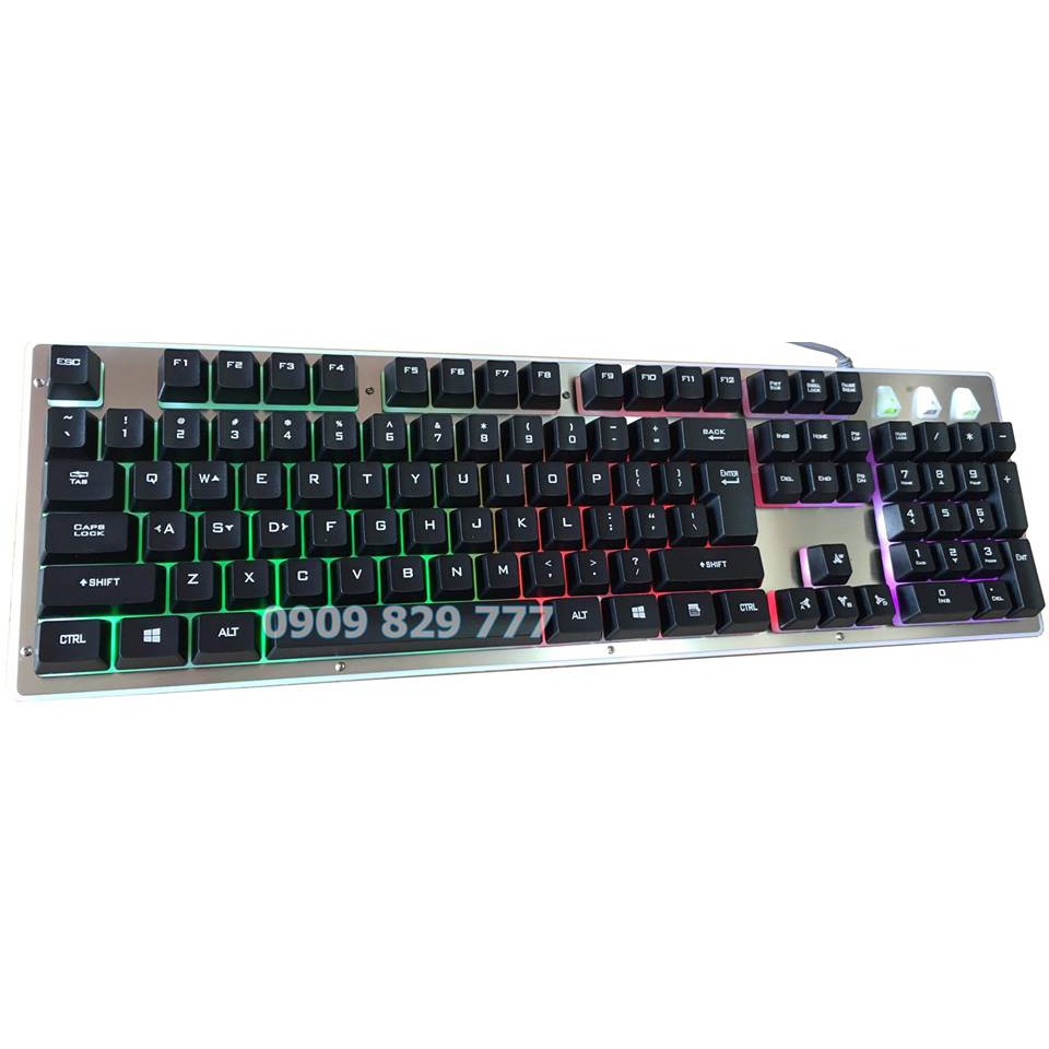 Bàn phím chơi Game Giả cơ RK Warship đèn Led RGB cực đẹp