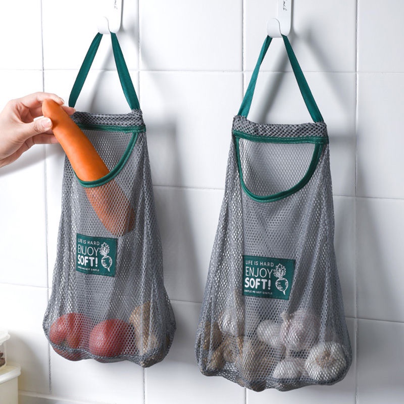 Túi Lưới Đựng Đồ, Lưu Trữ Trái Cây Rau Củ Hành Tỏi