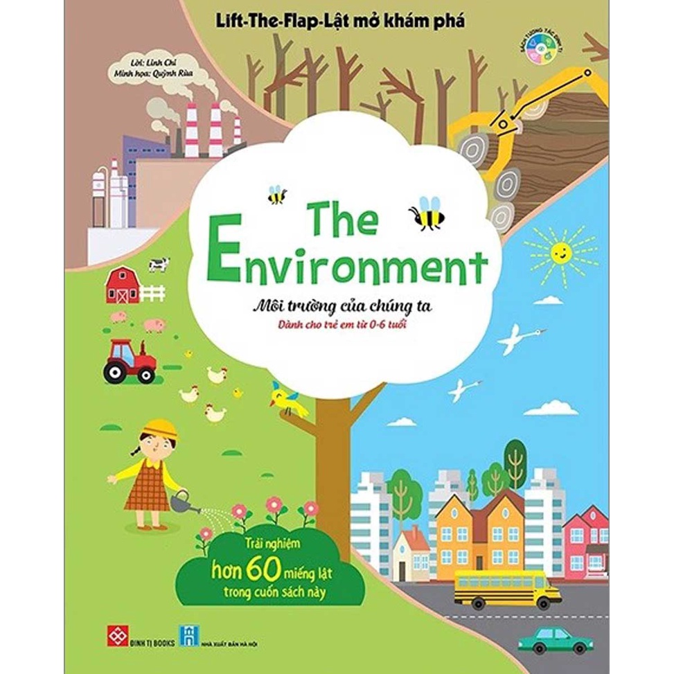 Sách - Lift-The-Flap - Lật Mở Khám Phá - The Environment - Môi Trường Của Chúng Ta