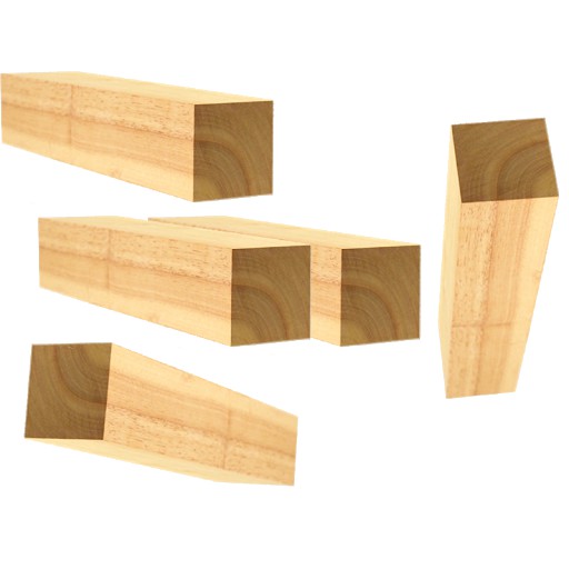 Gỗ thông vuông  3 cm x L  các loại để trang trí, làm vật dụng trong nhà,....