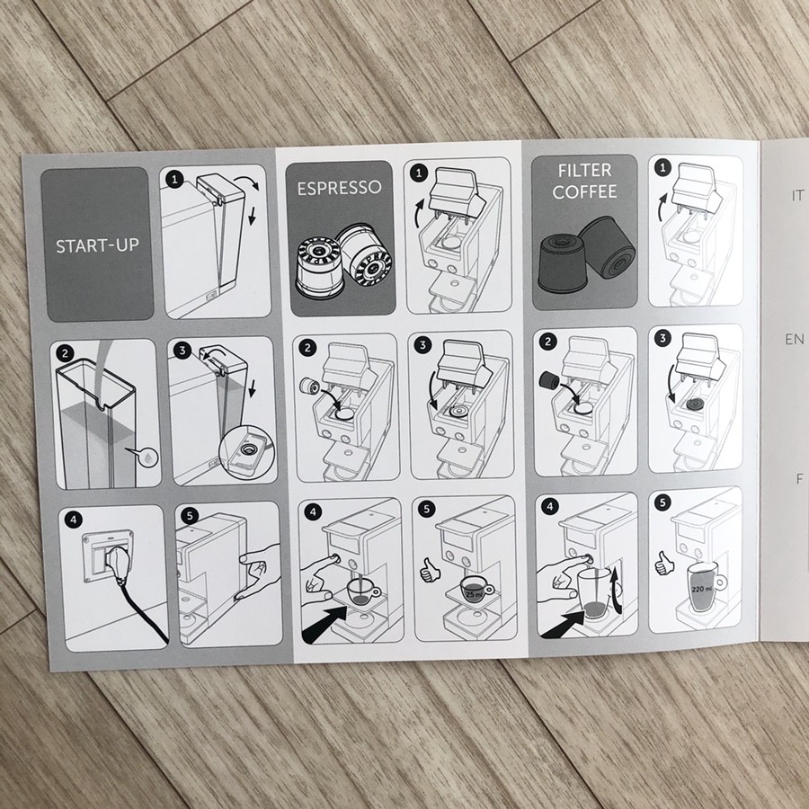 Máy pha cà phê viên nén ILLY Y3.3 kèm ly illy Espresso chính hãng Hàn Quốc | illy Y3.3 Coffee machine capsule Korea