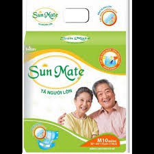Tã dán ---Người già Sunmate M10---M/L10-----L/XL10
