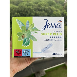 Tách lẻ combo 10 Băng vệ sinh Tampon Jessa đủ size [Nội địa Đức]