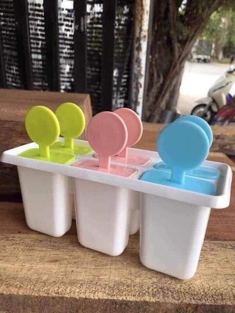 Bộ khuôn kem tai thỏ, khuôn kem tay tròn tiện dụng