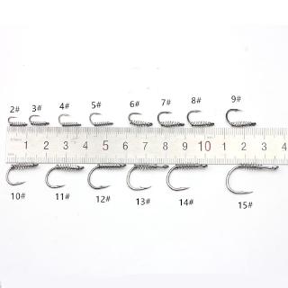 Set 10 lưỡi câu cá kích thước 2 đến 15