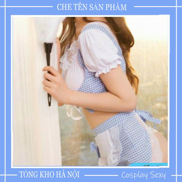 Bộ Đồ Ngủ Cosplay Sexy Nàng Lọ Lem Chăm Chỉ, Váy Ngủ Cosplay Hầu Gái Đủ Phụ Kiện Mã HGx001 iVYSHOP | BigBuy360 - bigbuy360.vn