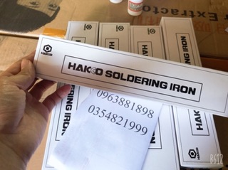 Tay hàn chính hãng HAKO