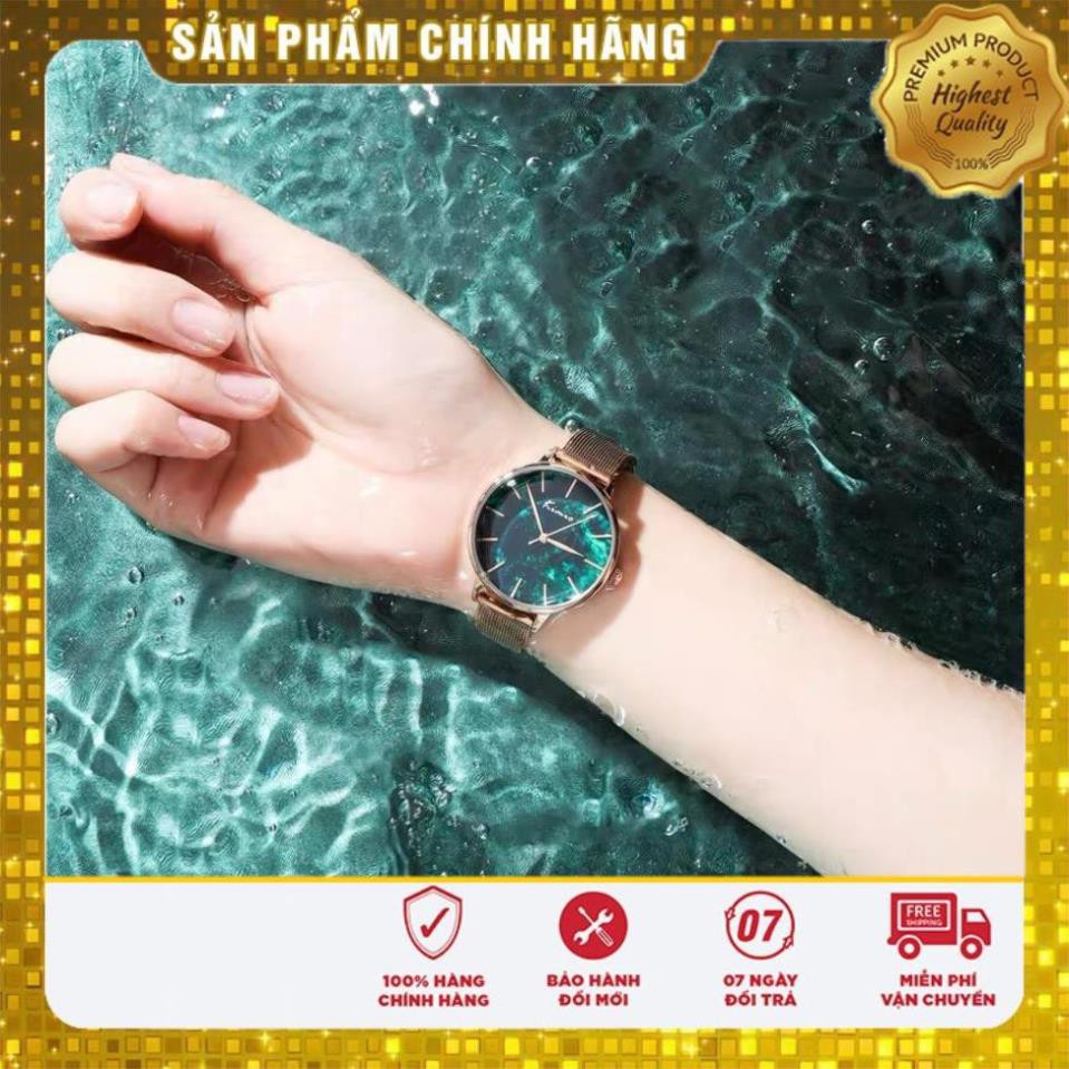 Hàng Cao Cấp -  Đồng hồ kimio188 - Nữ - Nhật bản- mặt tròn  đá sang trọng cực cao cấp - lỗi 1 đổi 1