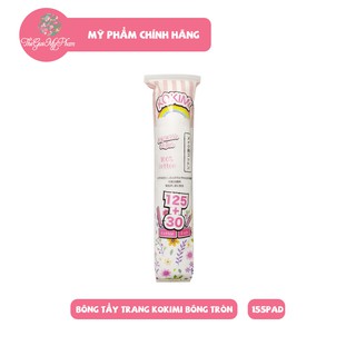 Bông Tẩy Trang Mihoo Kokimi Bông Tròn Túi 155 Miếng