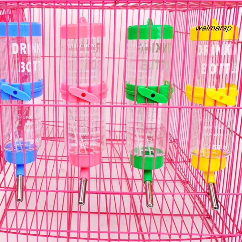 Bình uống nước treo lồng cho hamster bằng nhựa dung tích 80ml/125ml