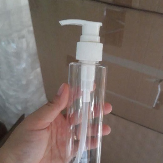 Chai nhựa pet vòi nhấn sữa tắm 100ml/150ml/200ml/250ml đựng gel, sữa tắm, sửa rửa mặt