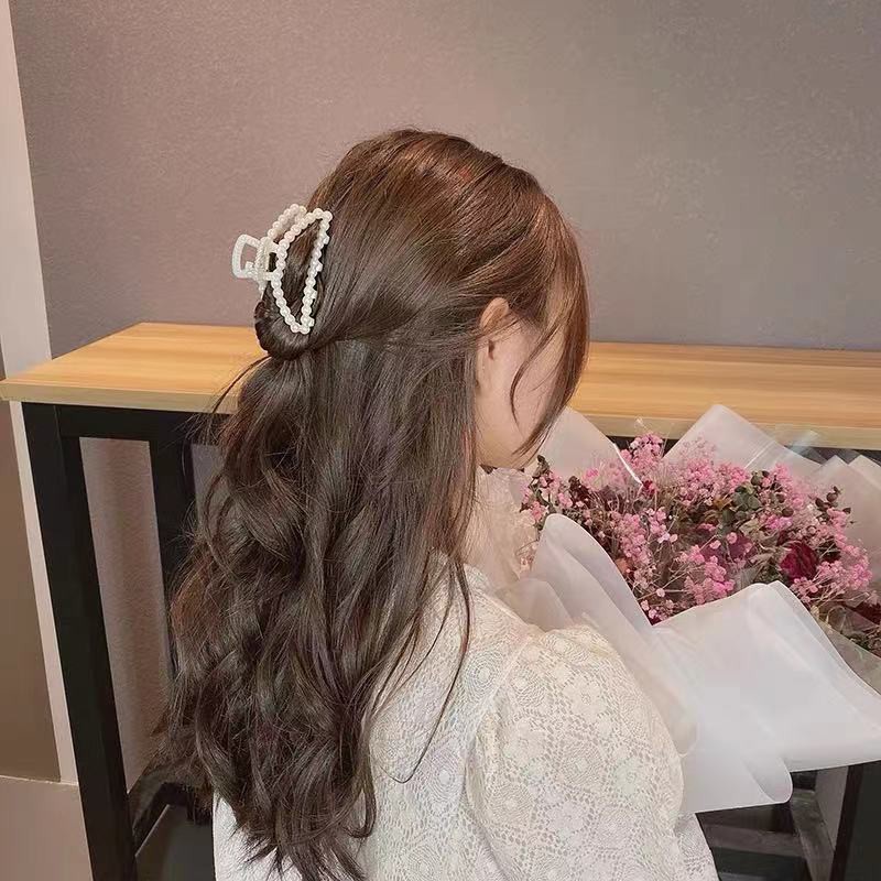 Kẹp Tóc Móng Vuốt Hình Học Thời Trang Hàn Quốc Cho Nữ