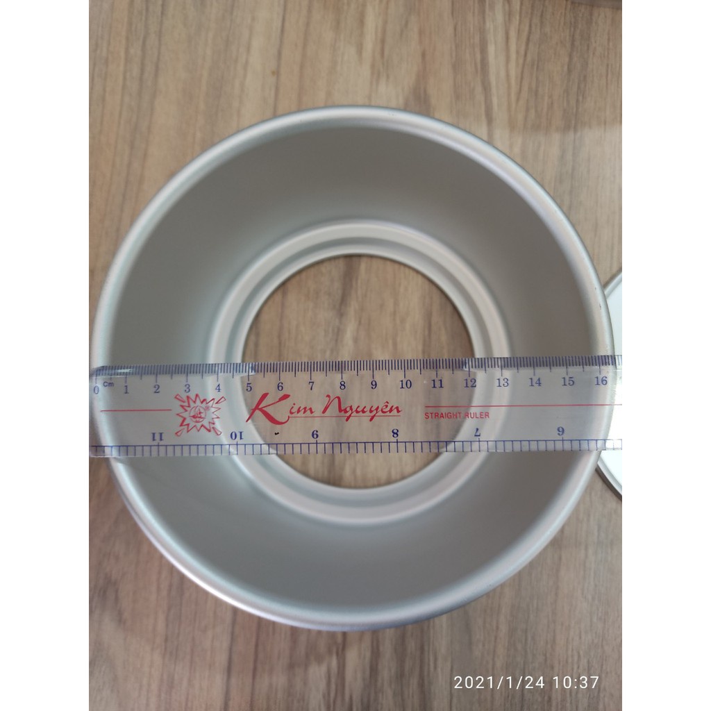 Khuôn Tròn Đế Rời 6 inch – 7 inch – 8 inch - 16 cm - 19.5 cm - 21 cm- Nhập Khẩu