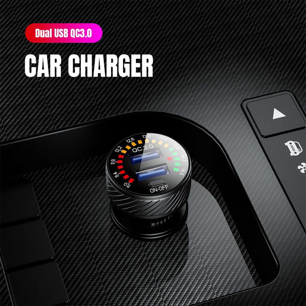 Cục Sạc Nhanh USB Không Dây Hai Cổng USB Chất Lượng Cao Thông Dụng Cho Xe Hơi
