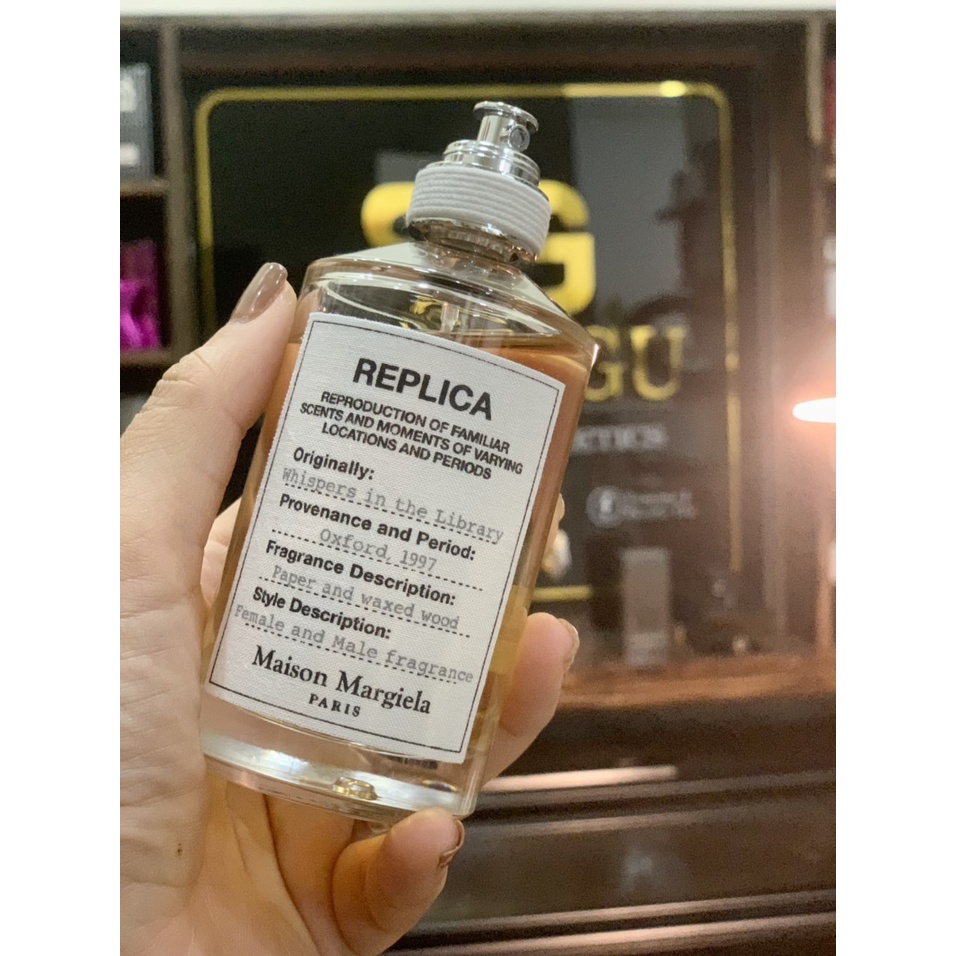 Nước hoa chính hãng Maison Margiela Replica Whispers in the Library dùng thử 10ml