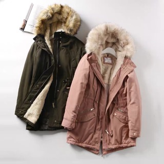 Áo Parka lót lông dư xịn