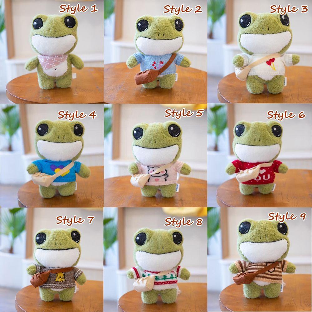 Thú Nhồi Bông Hình Con Ếch Xanh Dễ Thương 11.8 Inch