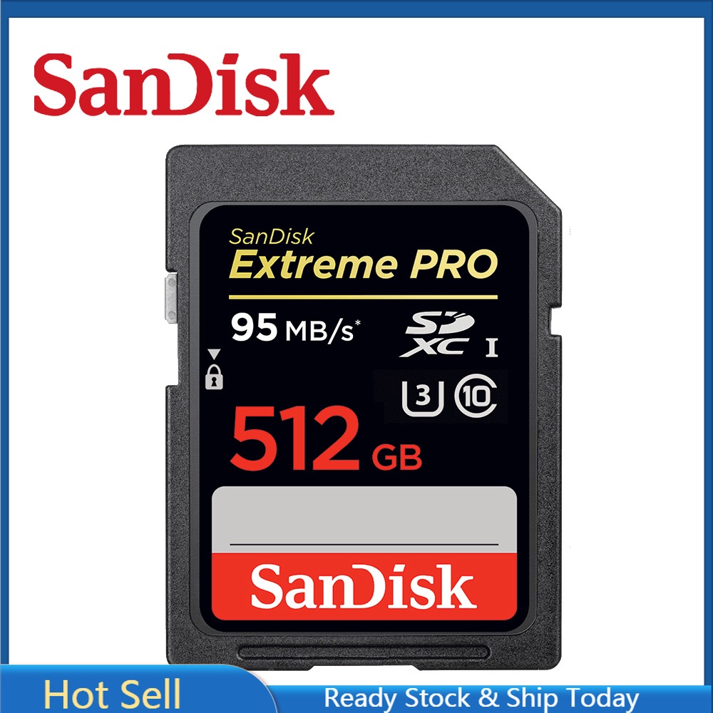 SANDISK Thẻ Nhớ micro Sdxy Extreme Pro 128GB 64GB 32GB Sdhc SDXC UHS-I Class10 U3 170MB / s